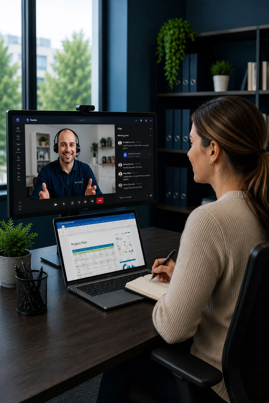 Microsoft 365 hybrid working and remote collaboration for modern businesses