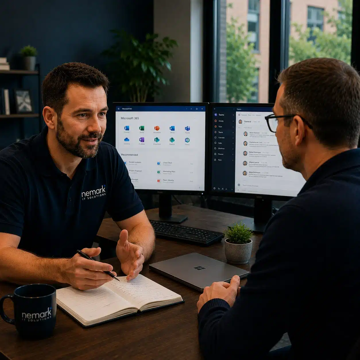 Nemark Technology helping a client improve collaboration using Microsoft 365 and cloud services