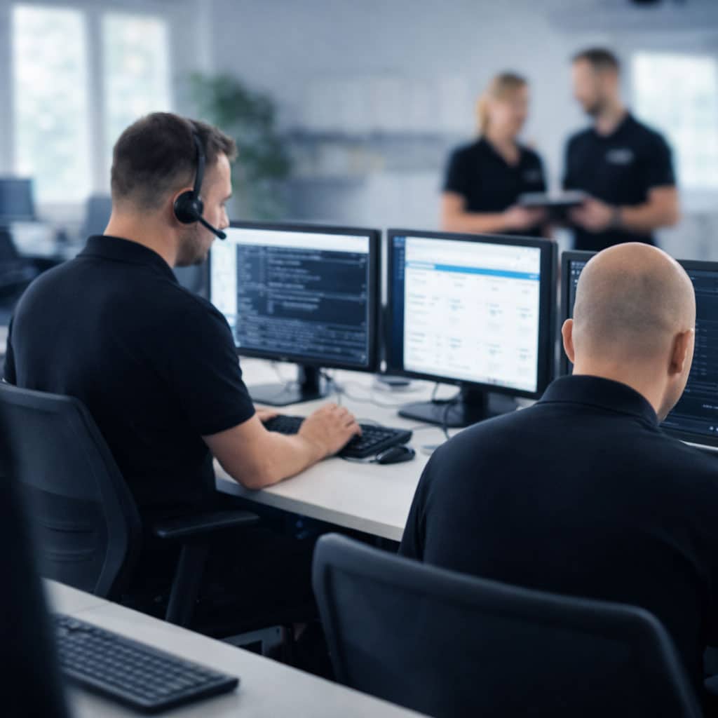 Nemark Technology's IT support team providing proactive technical support for businesses across Leeds and West Yorkshire.